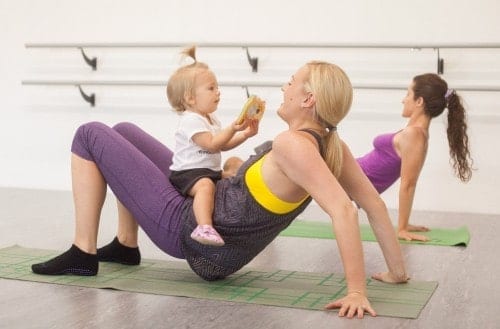 Exercises you can do with a baby Exercises you can do with a baby