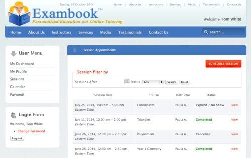Exambook Tutoring Service Exambook Tutoring Service