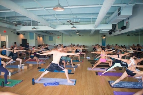 Yoga Joint Class Modern Boca Mom