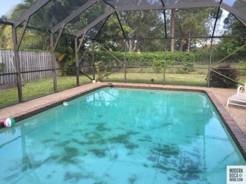 Boca Raton Patio and Pool Makeover