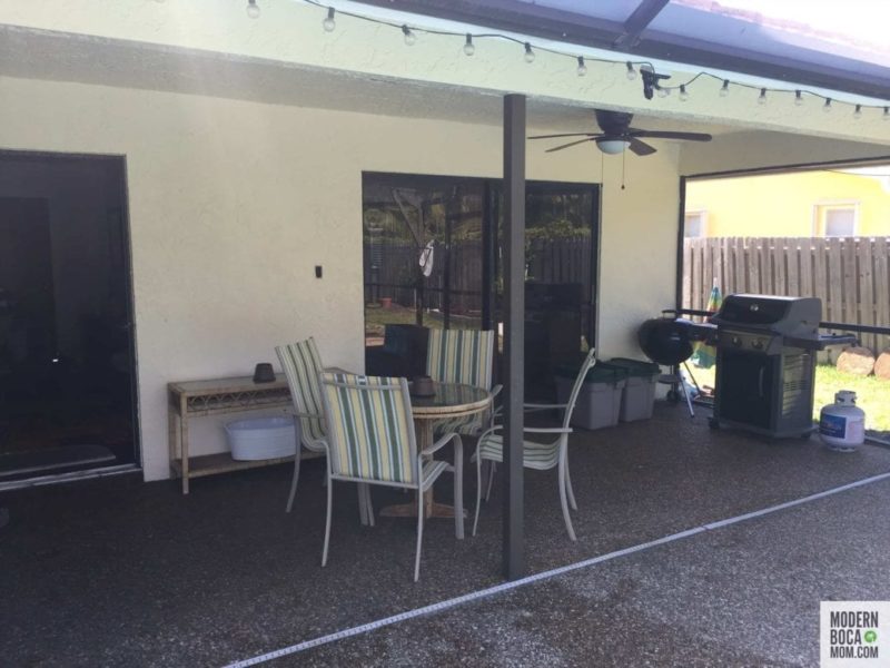 Boca Raton Patio and Pool Makeover Reveal