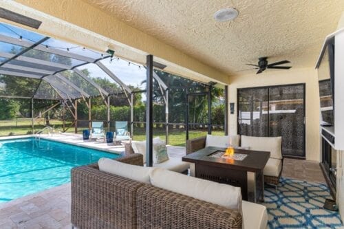 Boca Raton Patio and Pool Makeover Reveal