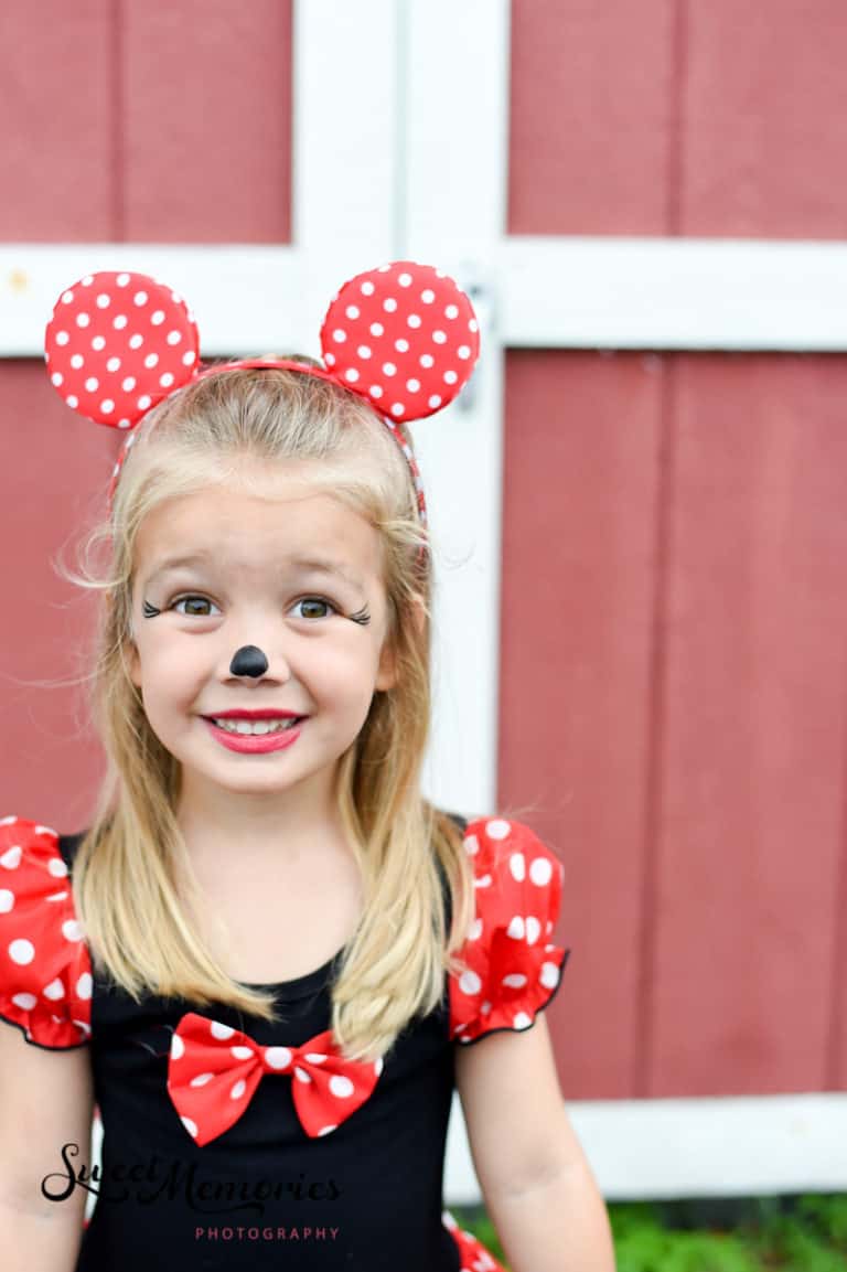 Mickey and Minnie Mouse Halloween Photoshoot in Delray Beach