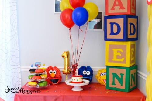 Elmo themed Boca birthday party