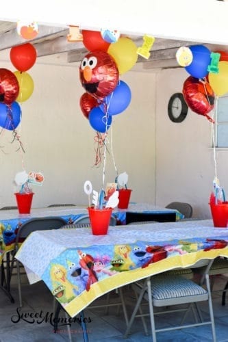 Elmo themed Boca birthday party