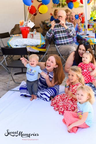 Elmo themed Boca birthday party