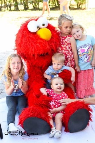 Elmo themed Boca birthday party