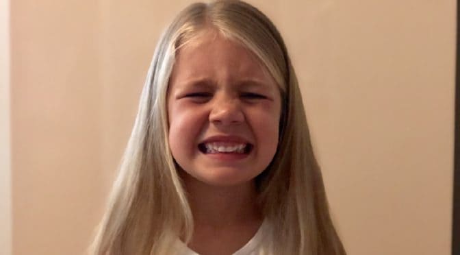 Child Grinding Their Teeth Featured