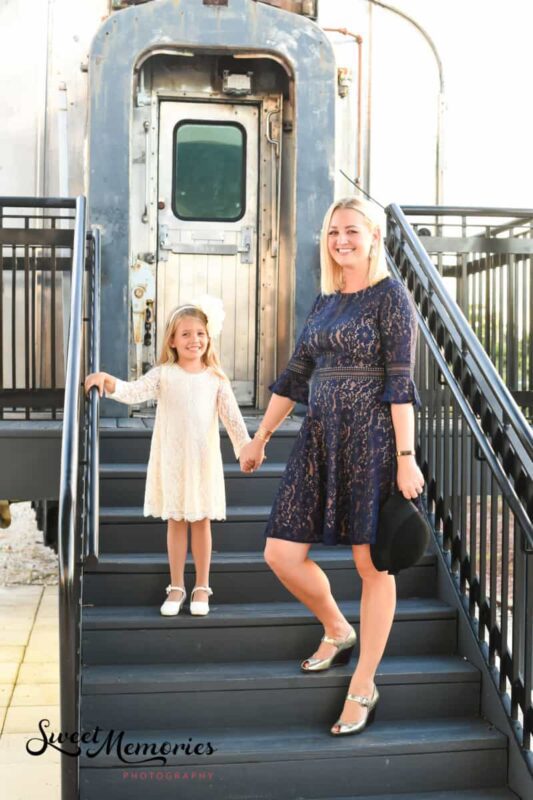 Boca Raton Train Museum photo shoot by Sweet Memories Photography