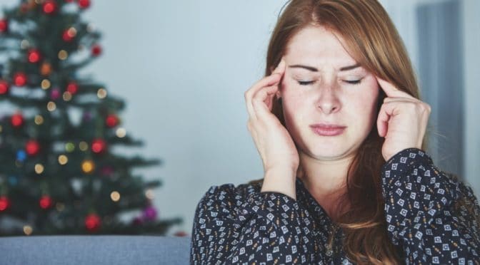 holiday stress shutterstock