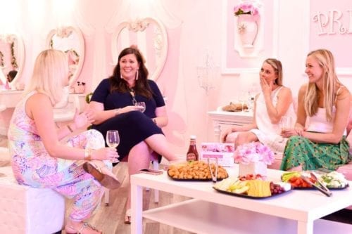 Boca party at Little Princess Spa