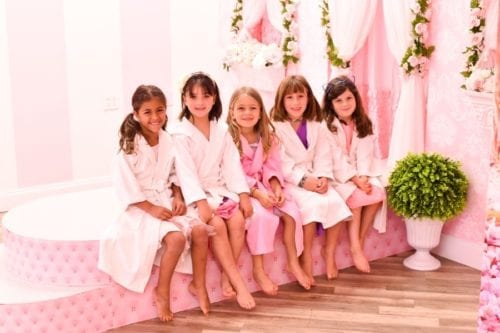 Boca party at Little Princess Spa