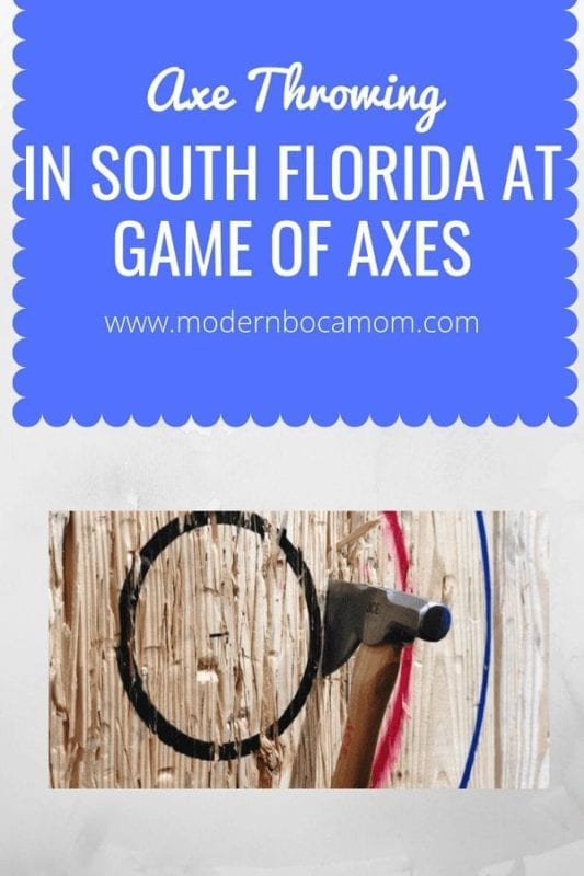 Get Ready for Axe Throwing in Boca Raton at Game of Axes