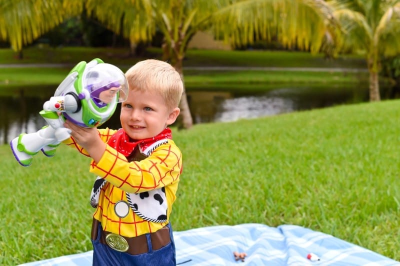 Florida Prepaid fall enrollment Toy Story costume photo shoot by Sweet Memories Photography
