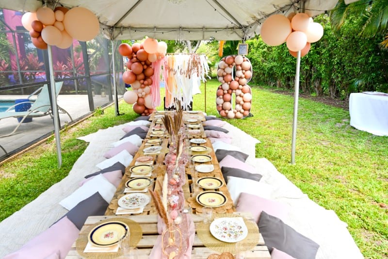 DIY BBQ Table, Florida lifestyle