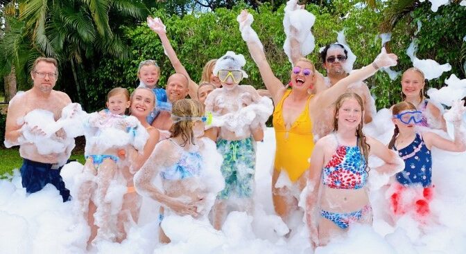 Neon Foam Birthday Party in Boca Raton Featured