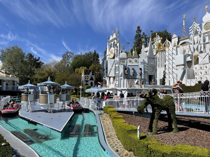 It's a small world ride exterior. Disneyland versus Disney World: A Florida Family's Perspective