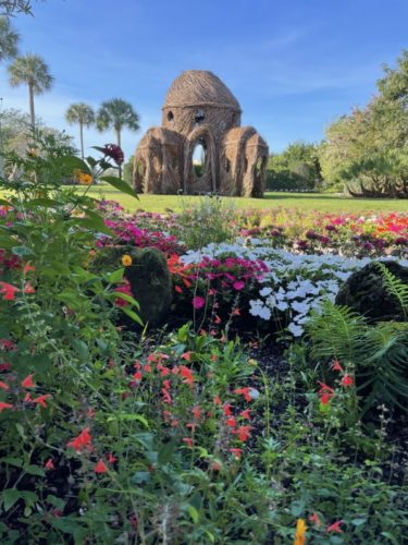 Botanical Gardens in Florida | Mounts Botanical Garden Stickwork Sculpture