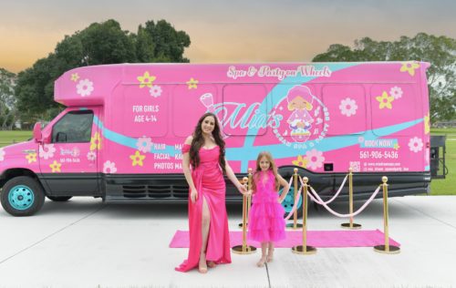 Mia’s Dream Spa & Party Bus for Mobile Spa Parties in South Florida