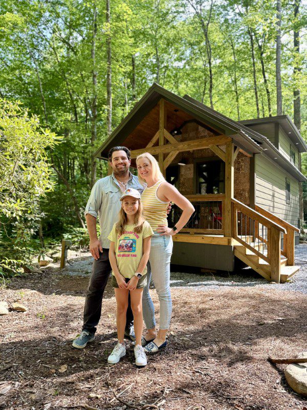 North Carolina Tiny Home Cabin at Indigo Nature Retreat