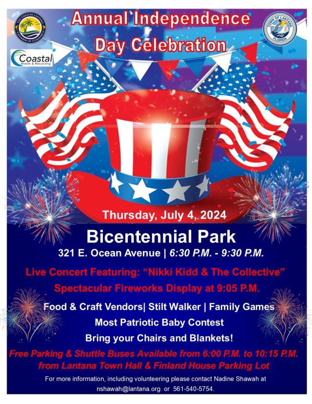 4th of July events in South Florida