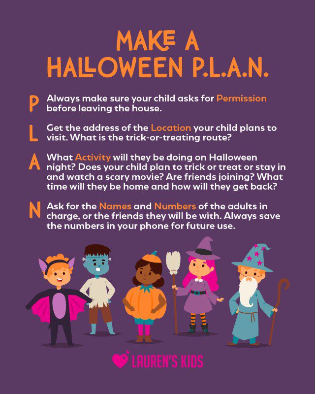 Halloween safety tips