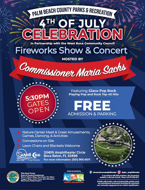 4th of July events in South Florida