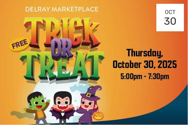 Halloween Events in South Florida Delray Marketplace Trick or Treat