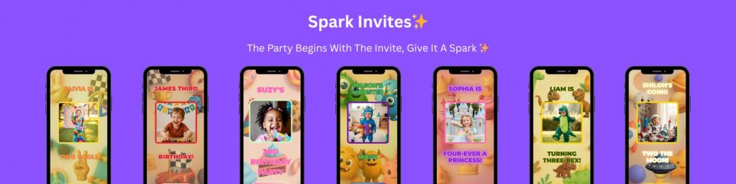 Spark Invites custom video invitations Spark Invites custom video invitations