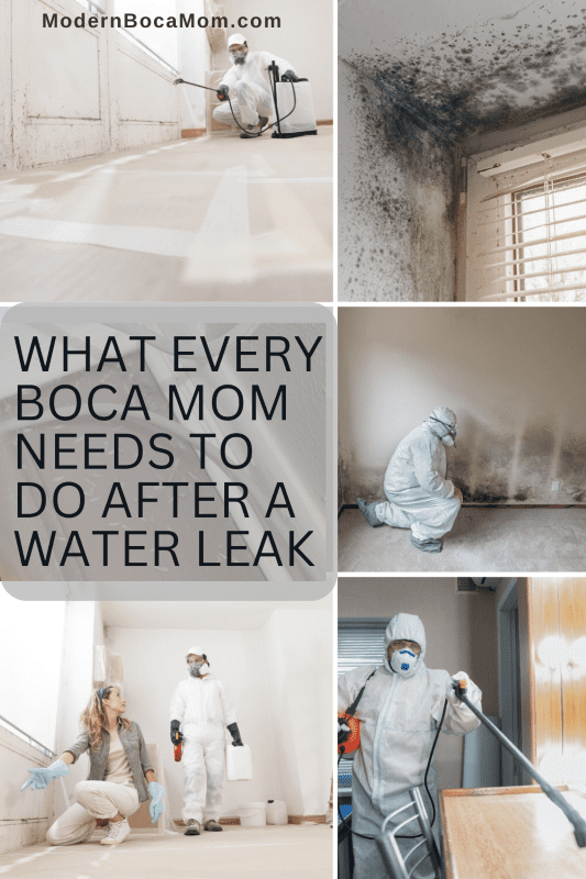 What Every Boca Mom Needs to Do After a Water Leak