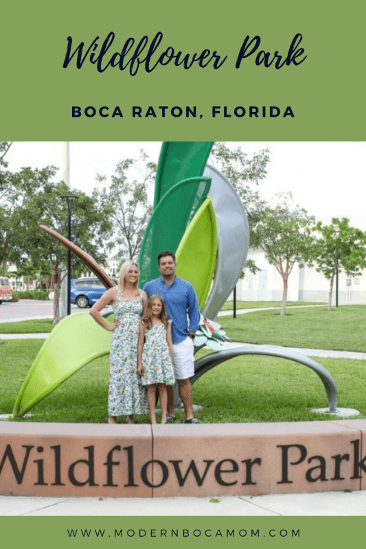 Wildflower Park in Boca Raton, Florida