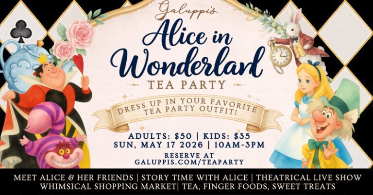 Alice in Wonderland Tea Party fb flyer