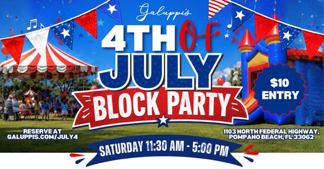 Galuppi's 4th of July Block Party Galuppi's 4th of July Block Party