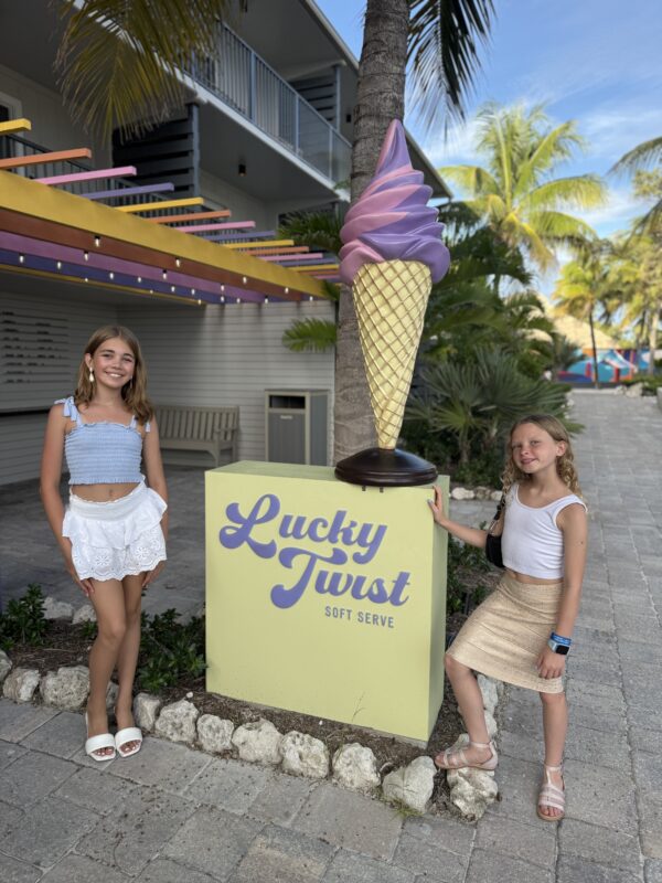 Lucky Twist Soft Serve at Three Waters Islamorada Lucky Twist Soft Serve at Three Waters Islamorada