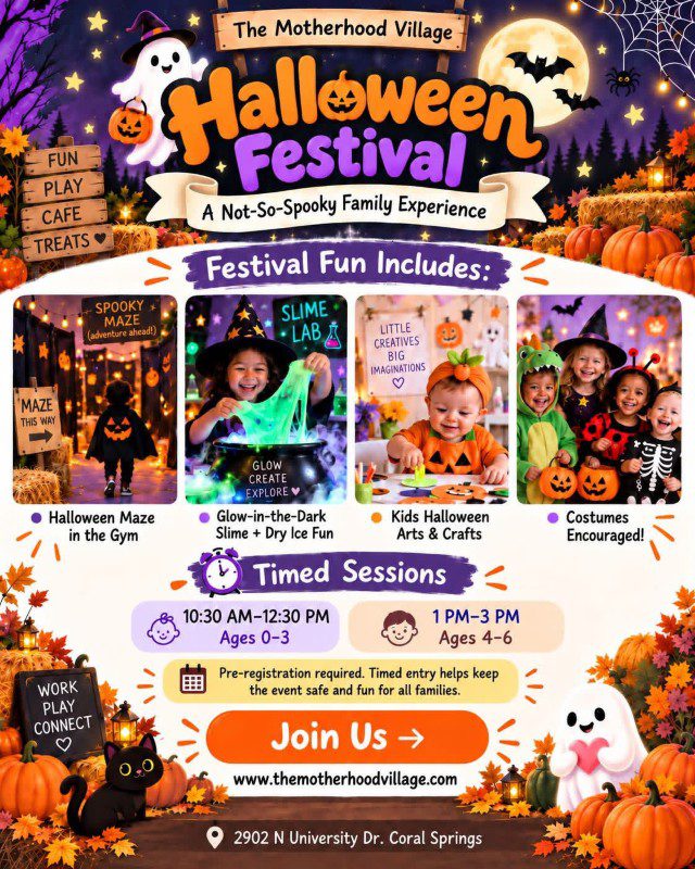 2026 Halloween Festival at The Motherhood Village 2026 Halloween Festival at The Motherhood Village