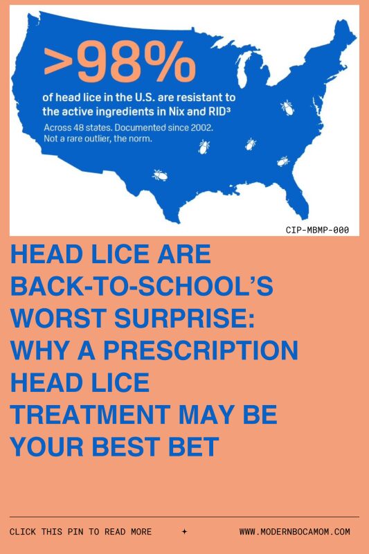Prescription Head Lice Treatment for Families Pin