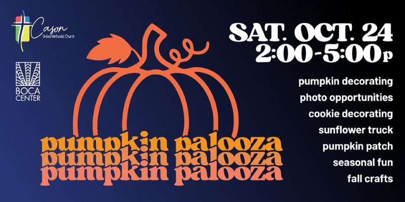 Pumpkin Palooza at Boca Center 2026 Halloween Events in South Florida
