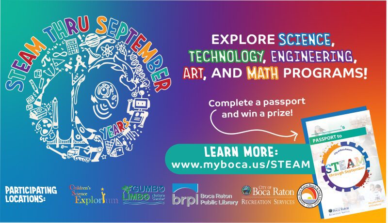STEAM Scavenger Hunt in Boca Raton for Kids 2026 STEAM Scavenger Hunt in Boca Raton for Kids 2026