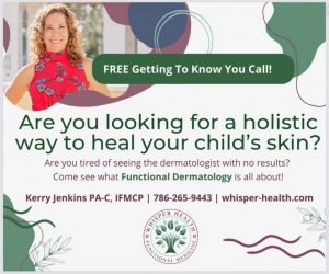 Whisper Health Dermatology Display Ad